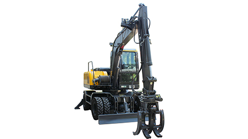 Multi-function Excavator Wheel Drive Bucket Excavator For Sale