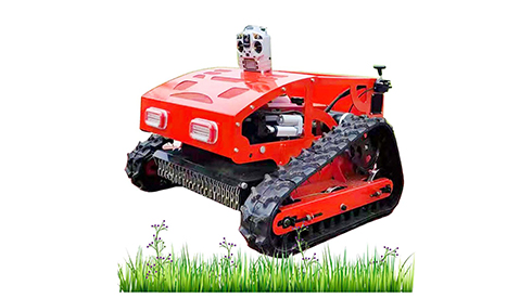  Agriculture Rubber Tracks Remote Control Robot Lawn Mower